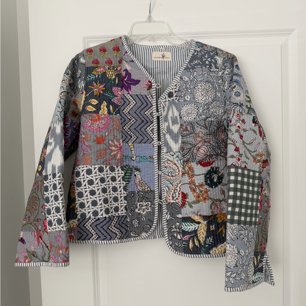 Kantha Love quilted jacket